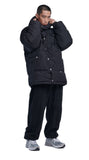 NOMANUAL(ノーマニュアル) MOUNTAIN DOWN PARKA - BLACK
