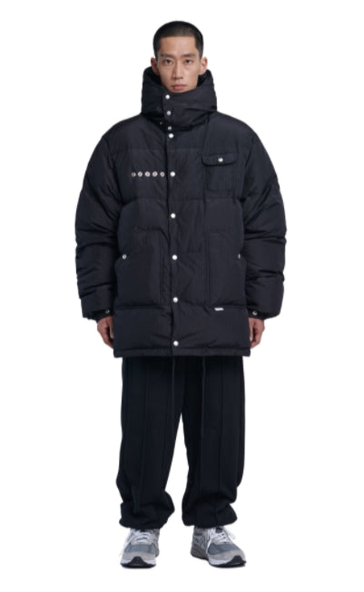 NOMANUAL(ノーマニュアル) MOUNTAIN DOWN PARKA - BLACK