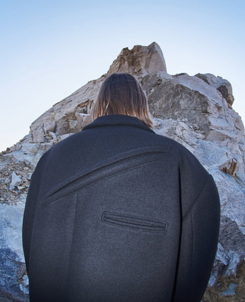 NOMANUAL(ノーマニュアル)   MULTI POCKET COAT - BLACK