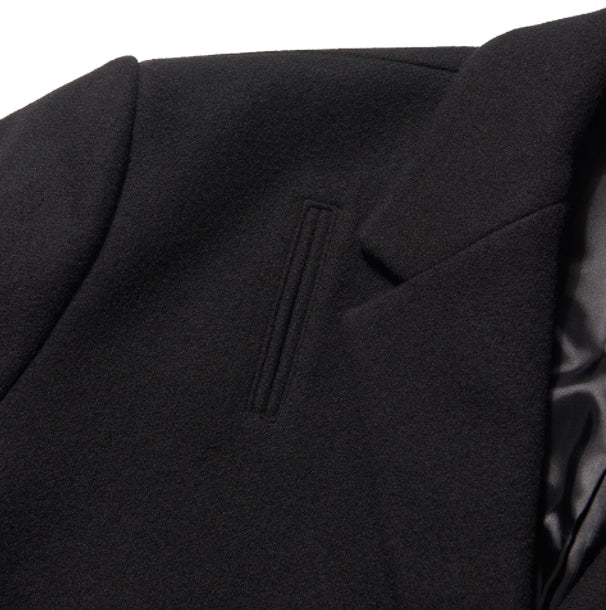NOMANUAL(ノーマニュアル)   MULTI POCKET COAT - BLACK