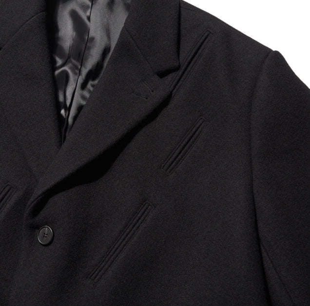 NOMANUAL(ノーマニュアル)   MULTI POCKET COAT - BLACK