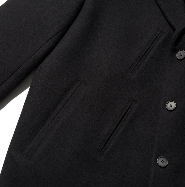 NOMANUAL(ノーマニュアル)   MULTI POCKET COAT - BLACK