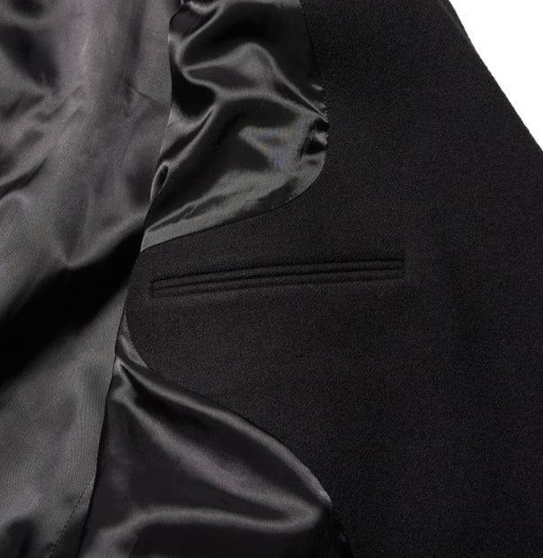NOMANUAL(ノーマニュアル)   MULTI POCKET COAT - BLACK