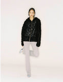 nache(ナチェ)  CHIFFON HOODIE ZIP-UP