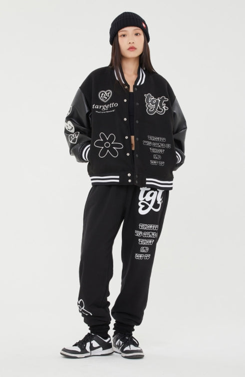 TARGETTO(ターゲット) TGT VARSITY JACKET_BLACK