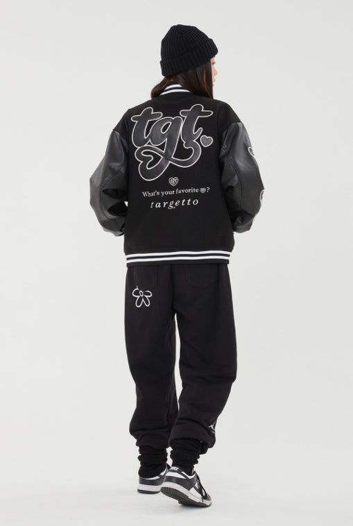 TARGETTO(ターゲット) TGT VARSITY JACKET_BLACK