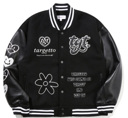 TARGETTO(ターゲット) TGT VARSITY JACKET_BLACK