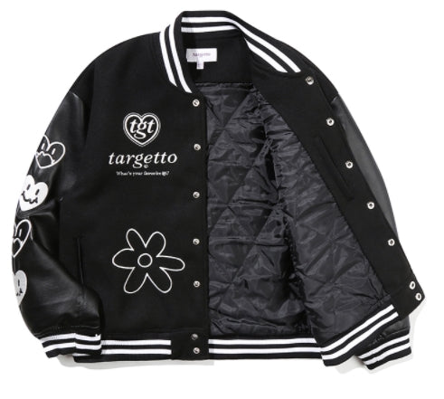 TARGETTO(ターゲット) TGT VARSITY JACKET_BLACK