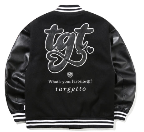TARGETTO(ターゲット) TGT VARSITY JACKET_BLACK
