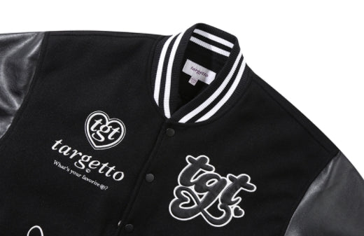 TARGETTO(ターゲット) TGT VARSITY JACKET_BLACK