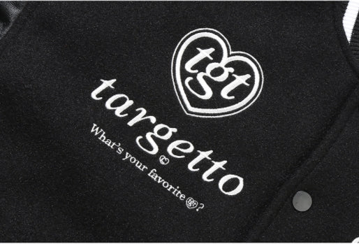 TARGETTO(ターゲット) TGT VARSITY JACKET_BLACK