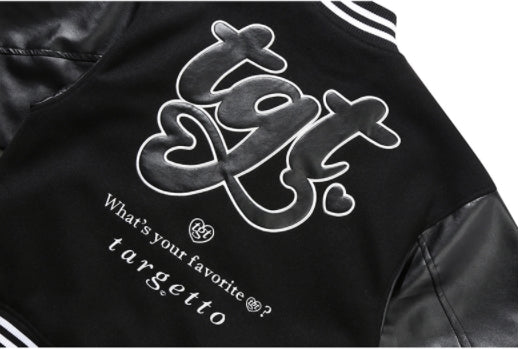 TARGETTO(ターゲット) TGT VARSITY JACKET_BLACK