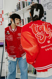 TARGETTO(ターゲット) TGT VARSITY JACKET_BURGUNDY