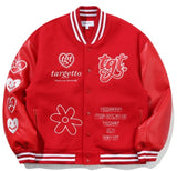 TARGETTO(ターゲット) TGT VARSITY JACKET_BURGUNDY