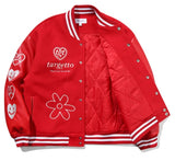 TARGETTO(ターゲット) TGT VARSITY JACKET_BURGUNDY