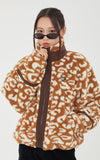 TARGETTO(ターゲット) LEOPARD SEARING JACKET_BROWN