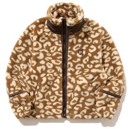 TARGETTO(ターゲット) LEOPARD SEARING JACKET_BROWN