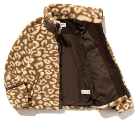 TARGETTO(ターゲット) LEOPARD SEARING JACKET_BROWN