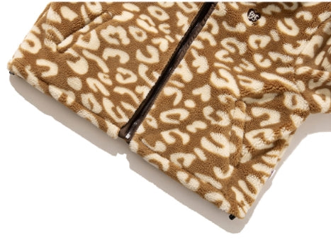 TARGETTO(ターゲット) LEOPARD SEARING JACKET_BROWN