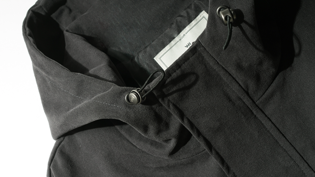 ダブルユーブイプロジェクト(WV PROJECT) Tom Hooded Jacket Charcoal MJOT7516