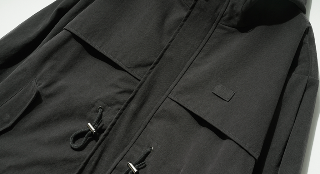 ダブルユーブイプロジェクト(WV PROJECT) Tom Hooded Jacket Charcoal MJOT7516