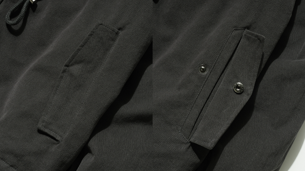 ダブルユーブイプロジェクト(WV PROJECT) Tom Hooded Jacket Charcoal MJOT7516