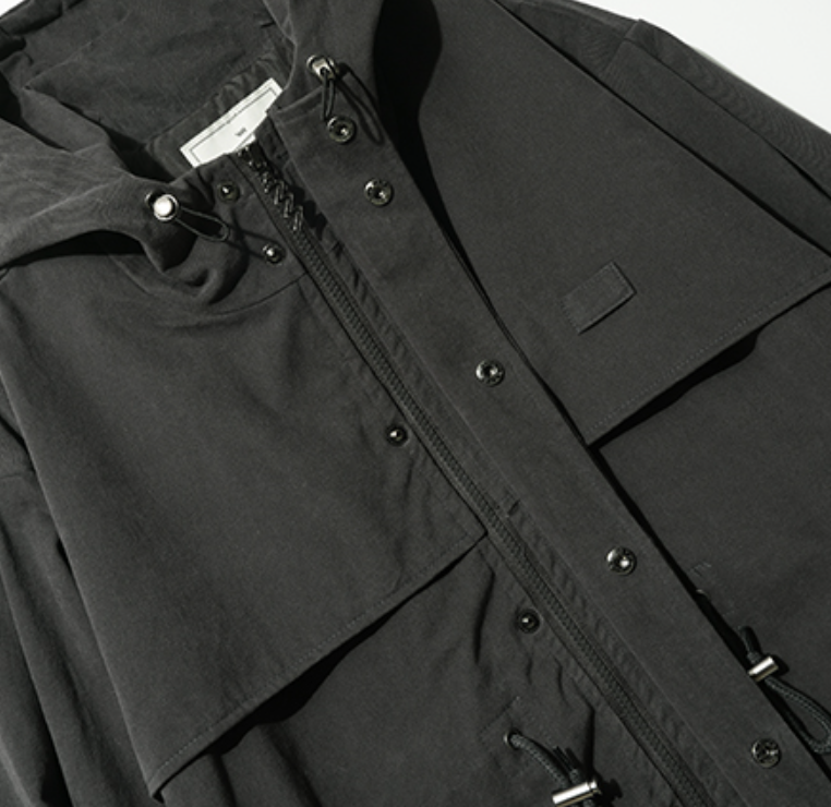 ダブルユーブイプロジェクト(WV PROJECT) Tom Hooded Jacket Charcoal MJOT7516