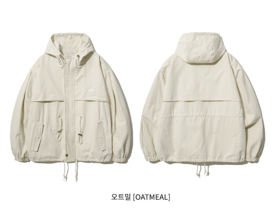 ダブルユーブイプロジェクト(WV PROJECT) Tom Hooded Jacket Oatmeal MJOT7516