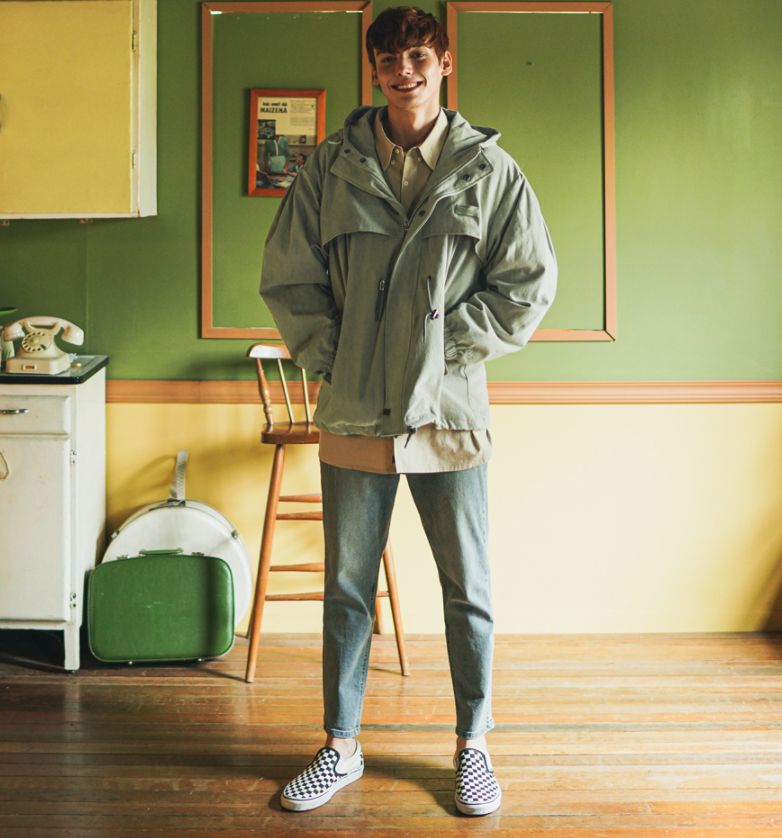 ダブルユーブイプロジェクト(WV PROJECT) Tom Hooded Jacket Light Khaki MJOT7516
