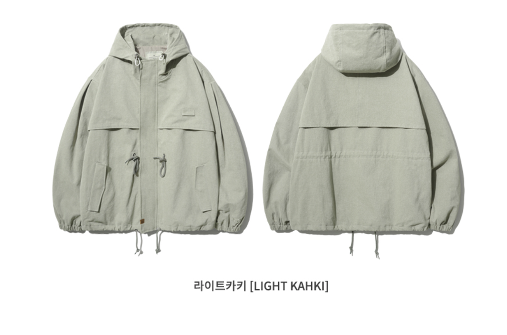 ダブルユーブイプロジェクト(WV PROJECT) Tom Hooded Jacket Light Khaki MJOT7516
