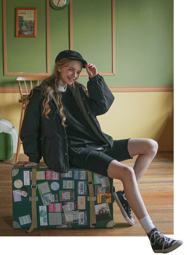 ダブルユーブイプロジェクト(WV PROJECT) Woven Hooded Coach Jacket Black JIOT7540