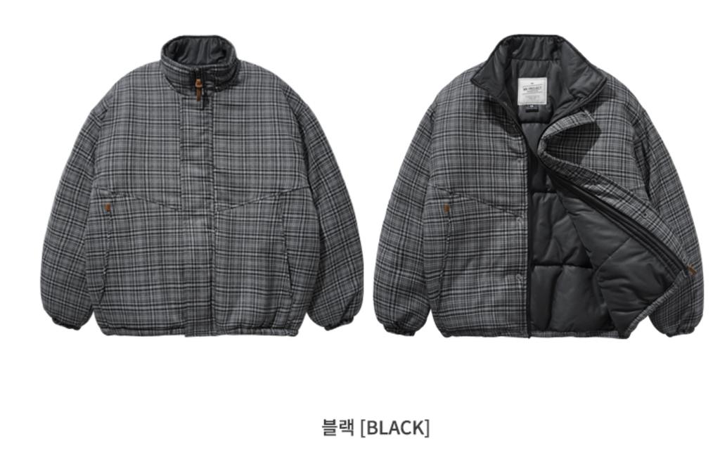 ダブルユーブイプロジェクト(WV PROJECT) Mu Check Jumper Black MJOT7541