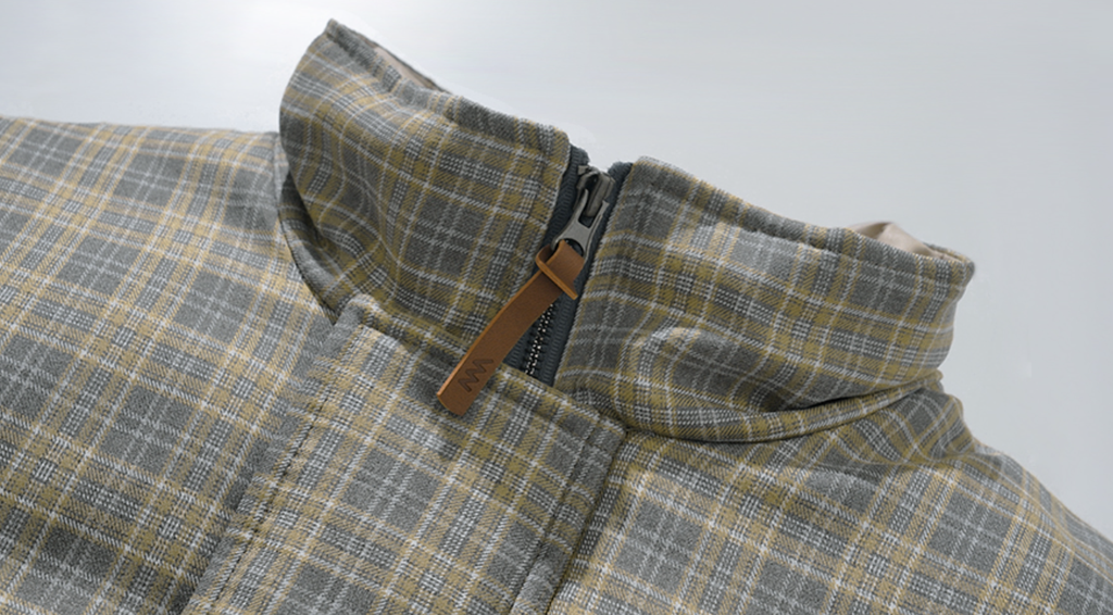 ダブルユーブイプロジェクト(WV PROJECT) Mu Check Jumper Gray MJOT7541