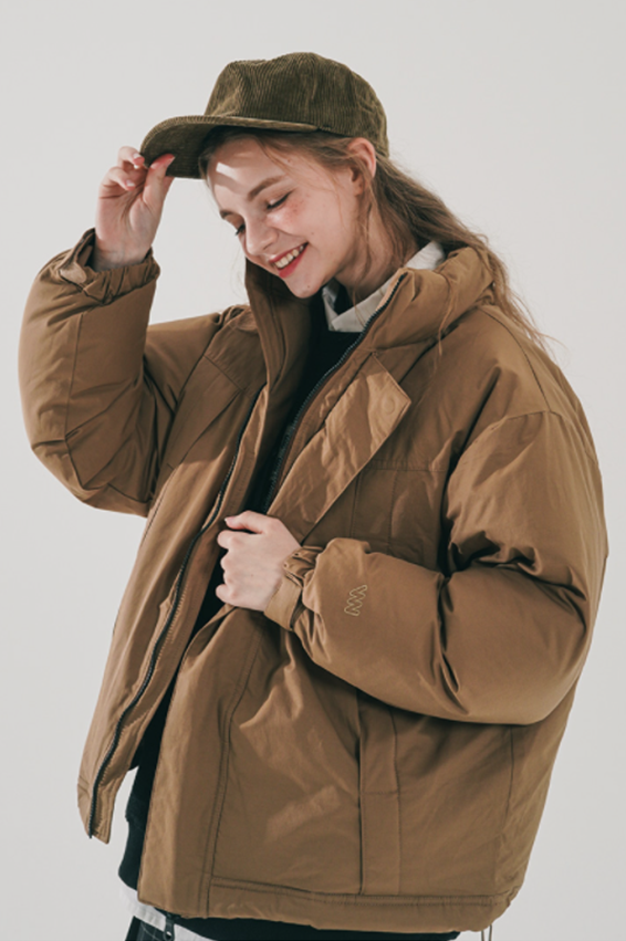 ダブルユーブイプロジェクト(WV PROJECT) Monster duck down parka Beige JJOT7521