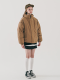 ダブルユーブイプロジェクト(WV PROJECT) Monster duck down parka Beige JJOT7521