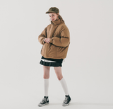 ダブルユーブイプロジェクト(WV PROJECT) Monster duck down parka Beige JJOT7521