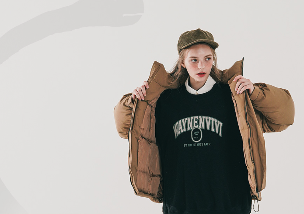 ダブルユーブイプロジェクト(WV PROJECT) Monster duck down parka Beige JJOT7521