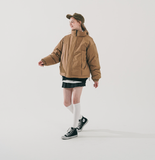 ダブルユーブイプロジェクト(WV PROJECT) Monster duck down parka Beige JJOT7521