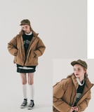 ダブルユーブイプロジェクト(WV PROJECT) Monster duck down parka Beige JJOT7521