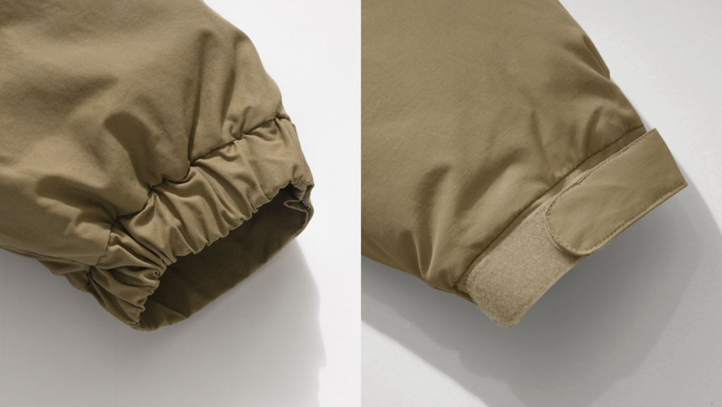 ダブルユーブイプロジェクト(WV PROJECT) Monster duck down parka Beige JJOT7521