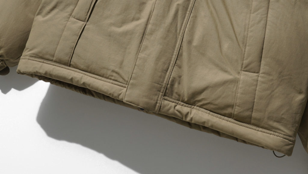 ダブルユーブイプロジェクト(WV PROJECT) Monster duck down parka Beige JJOT7521