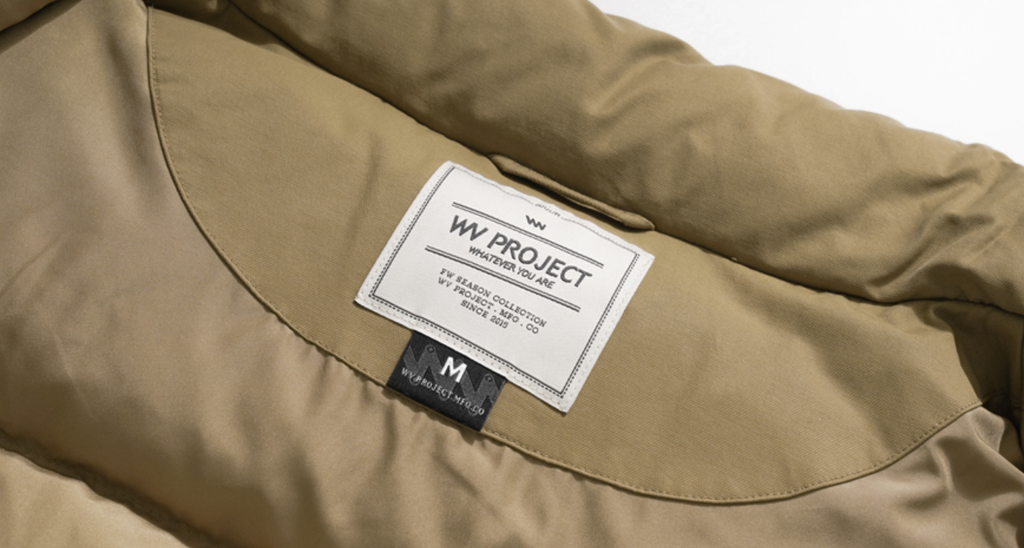 ダブルユーブイプロジェクト(WV PROJECT) Monster duck down parka Beige JJOT7521