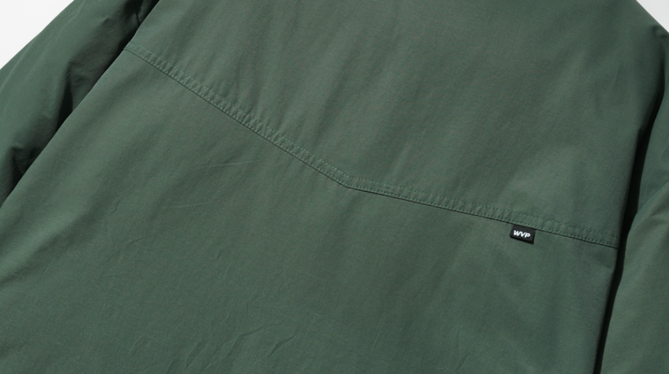 ダブルユーブイプロジェクト(WV PROJECT) Monster duck down parka Moss Green JJOT7521