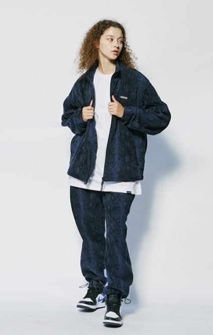 セイントペイン(SAINTPAIN)  SP PHYTON FLEECE TRAINING PANTS-BLUE