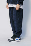 セイントペイン(SAINTPAIN)  SP PHYTON FLEECE TRAINING PANTS-BLUE