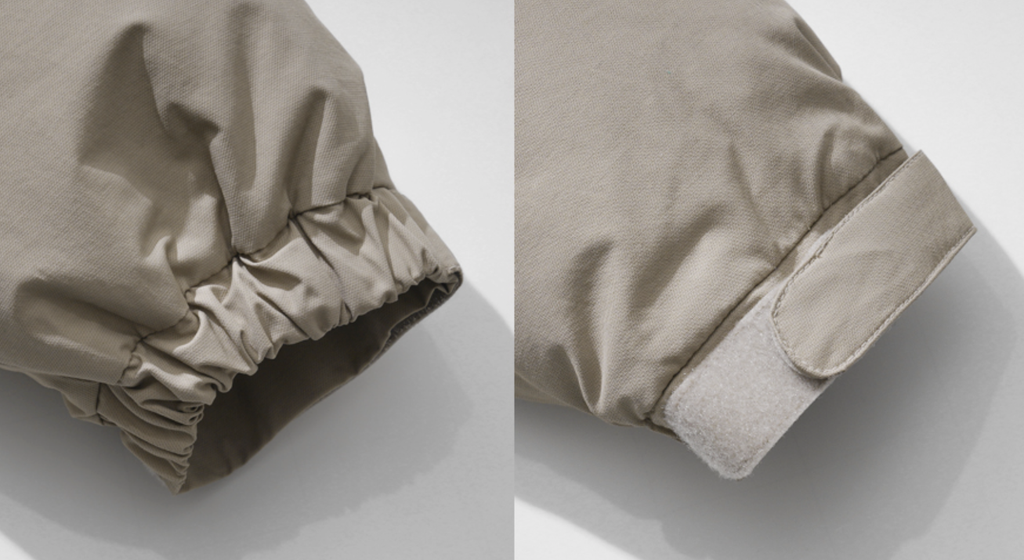 ダブルユーブイプロジェクト(WV PROJECT) Monster duck down parka Gray Beige JJOT7521