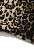 セイントペイン(SAINTPAIN)  SP LEOPARD FLEECE TRAINING PANTS-BEIGE