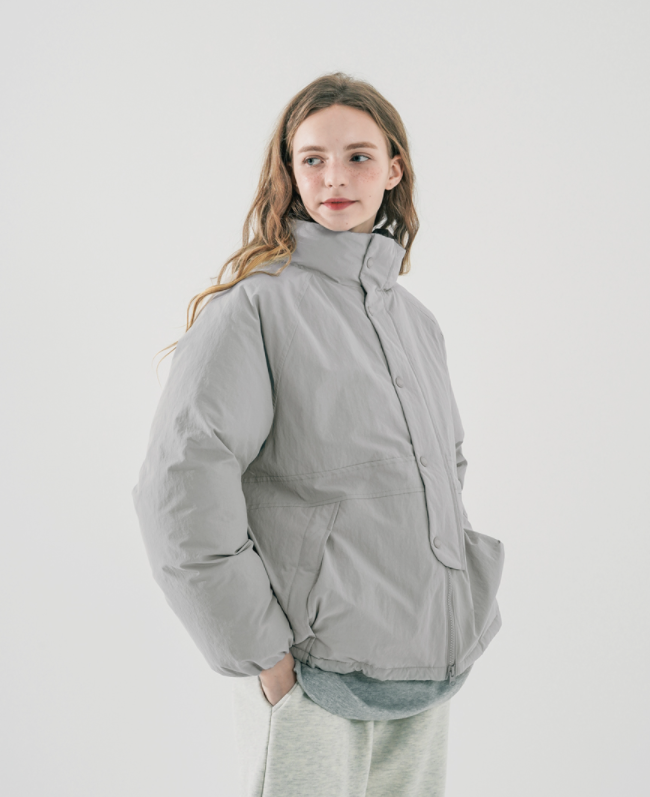 ダブルユーブイプロジェクト(WV PROJECT) Planning duck down parka Cool Gray CJOT7520