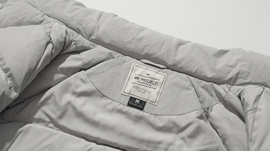 ダブルユーブイプロジェクト(WV PROJECT) Planning duck down parka Cool Gray CJOT7520