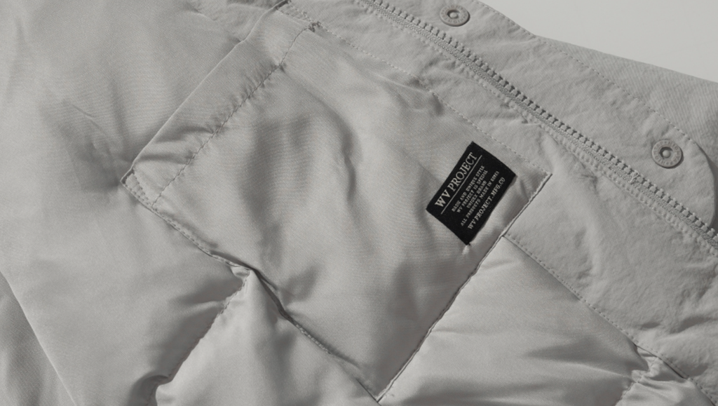ダブルユーブイプロジェクト(WV PROJECT) Planning duck down parka Cool Gray CJOT7520